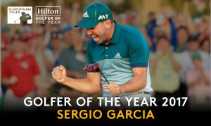 Sergio García Jugador del Año Hilton