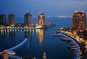 Dusk_at_the_Pearl_Qatar_(6279825109)