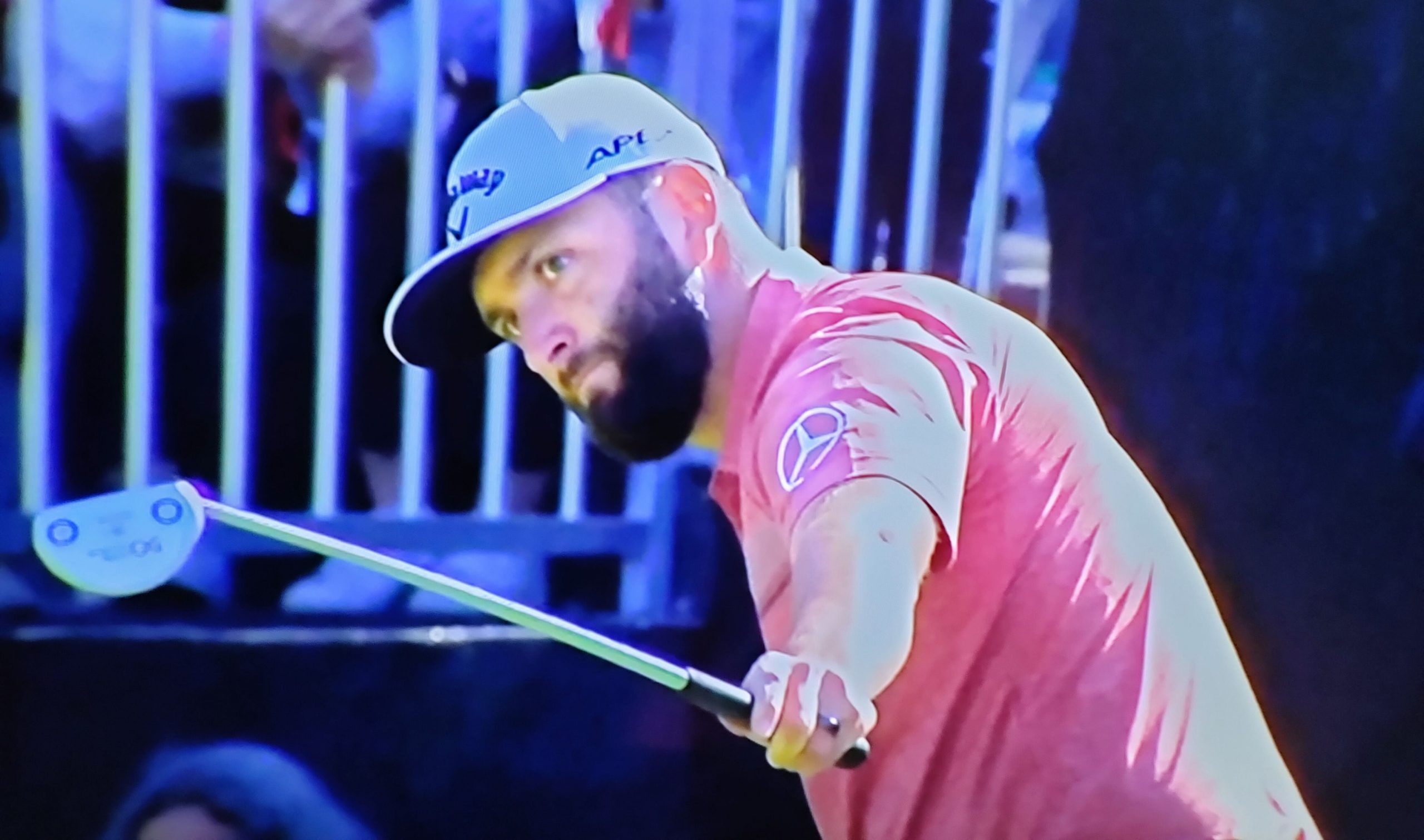 jon rahm genesis 2023 putt 14 m